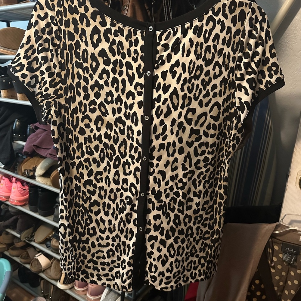 Animal print blouse - Picture 3 of 5